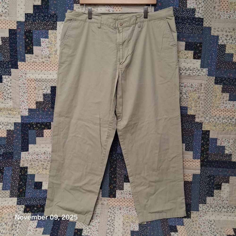 Patagonia Chino Pants Mens 40 Beige Khaki Organic Cotton 30" Inseam